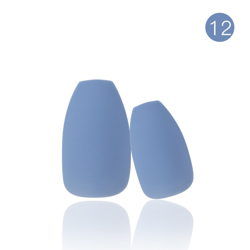 Wholesale Matte Full Sticker Solid Color Plastic Nail Stickers